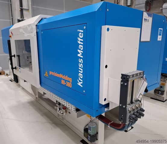 Iesmidzināšanas formēšanas mašīna KraussMaffei Technologies GmbH KM 80 / 380 PA G01