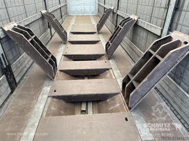 Atvērta puspiekabe ar tentu Schmitz Cargobull Semitrailer Curtainsider Coil