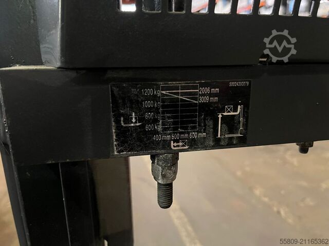 High Lift stacker Linde L12 // 3166h Betriebsstunden