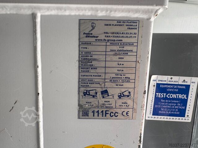  Renault Trafic Steiger France Elevateur 111 Fcc