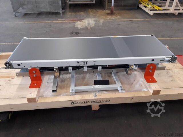 Belt conveyor Conveyor belt Belt conveyor Kannegiesser GF 2250-880-800