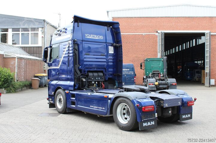 Tractor estándar MAN TGX 18.580 XXL E6 Kipphydraulik Retarder Leder