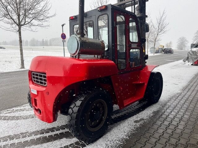 Front forklift, diesel forklift, forklift Hangcha 8 To original nur 1169 Stunden CPCD 80      8 To