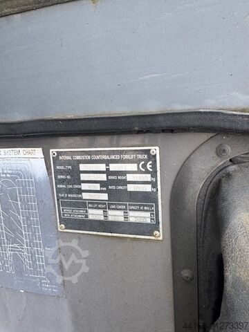 Front forklift, diesel forklift, forklift Hangcha 8 To original nur 1169 Stunden CPCD 80      8 To