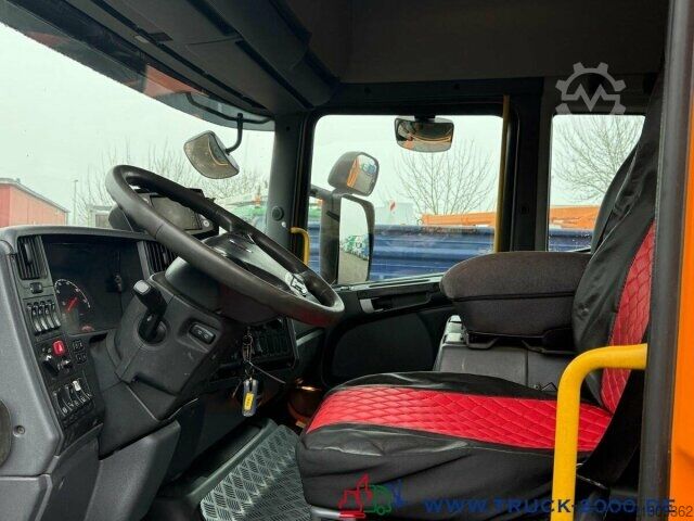 Truk sampah Scania P320 Zöller Medium X2C 21 + Delta 2301 Schüttung