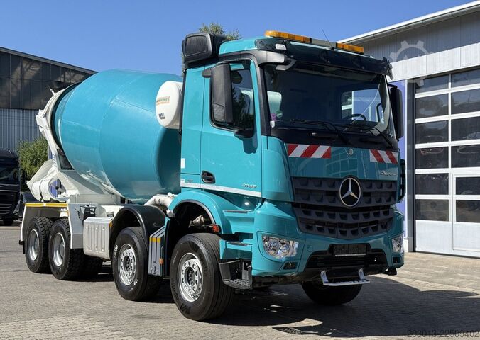 Betono maišyklės sunkvežimis MERCEDES-BENZ AROCS 3742 8x4 Betonmischer EUROMIX 10 m³