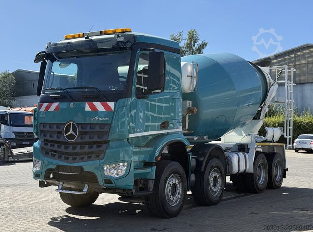 Betono maišyklės sunkvežimis MERCEDES-BENZ AROCS 3742 8x4 Betonmischer EUROMIX 10 m³