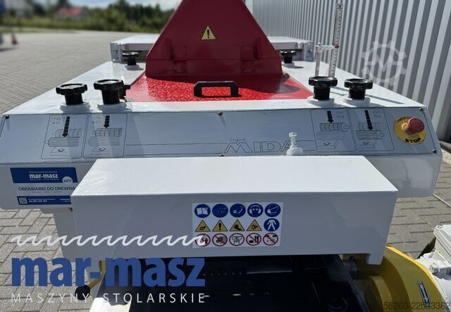 Četverostrana blanjalica, također za mokro drvo MIDA P5E 510