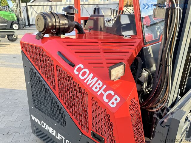 štvorcestný vysokozdvižný vozík Combilift C3000CB GAS TRIPLEX 4900 FREE-LIFT