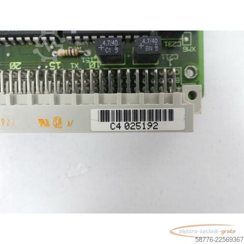 Komponentas Siemens C79458-L2317-A1 Baugruppe SN:C4025192 + C79458-L2320-A1