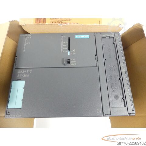 요소 Siemens CPU315T-2 DP 6ES7315-6TH13-0AB0 Simatic S7 E-Stand 1 - generalüberholt! -