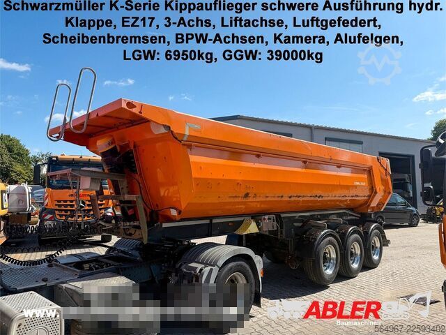 Kiperska poluprikolica SCHWARZMÜLLER K-Serie Lift Luft Alu