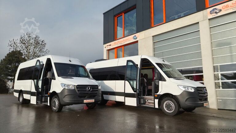 Minibús MERCEDES-BENZ 515 Sprinter 22 Schlafsessel Vorlauffahrzeug