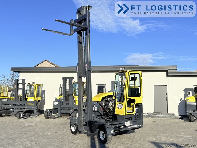 4-way forklift Combilift C3000XL DUPLEX SPREADER BEAM FREE LIFT