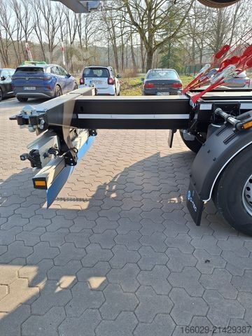 Semi-remorque à carrosserie interchangeable D-TEC Containerchassis Flexitrailer SOFORT VERÜGBAR