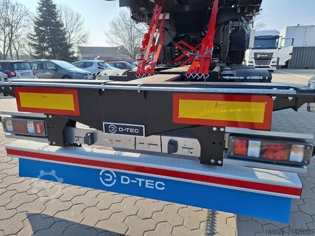 Semi-remorque à carrosserie interchangeable D-TEC Containerchassis Flexitrailer SOFORT VERÜGBAR
