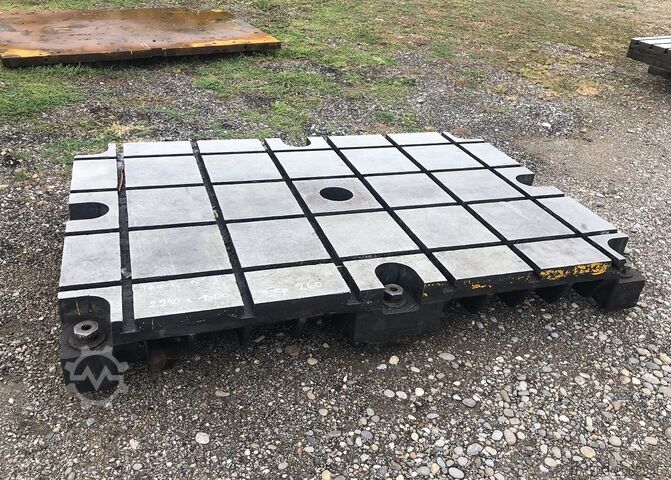 Πλάκες δαπέδου από χάλυβα Taques acier rainurée - Steel Plates 2210 x 1500 x 260 mm
