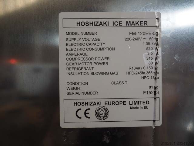Mașină de gheață Hoshizaki FM-120EE-50