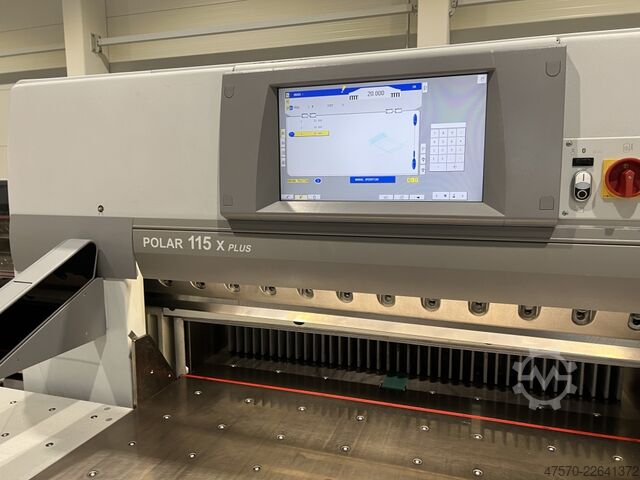 Papierschneidemaschine Polar Mohr 115 X Plus Paper Cutting Guillotine