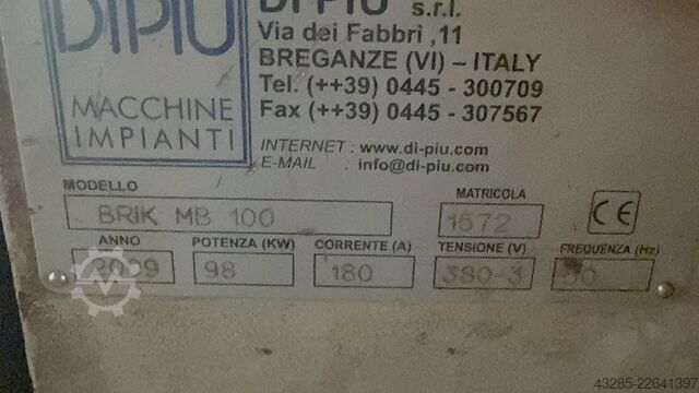 Briquetting press DiPiu - Pawert SPM MB100 - I-90/200