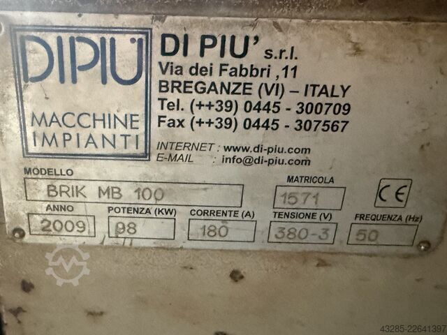 Briquetting press DiPiu - Pawert SPM MB100 - I-90/200