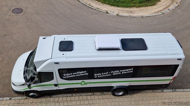 รถโดยสารประจำทางในเมือง IVECO Daily Heckniederflur Elektro City Stock
