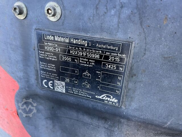 Stivuitoare diesel Linde H20D-01
