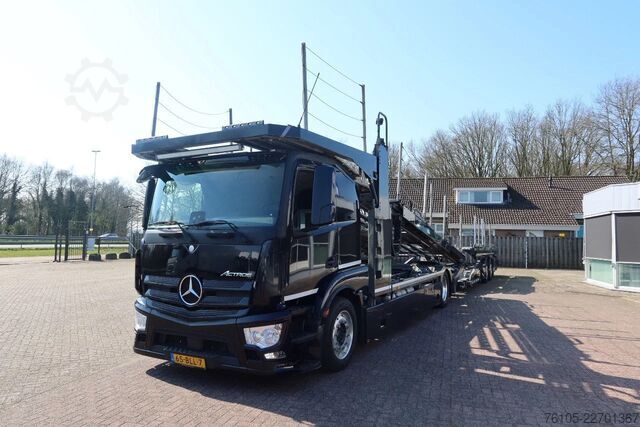 Car transporter Mercedes-Benz Actros 1840 4x2 Groenewold auto-transporter, 9 ...