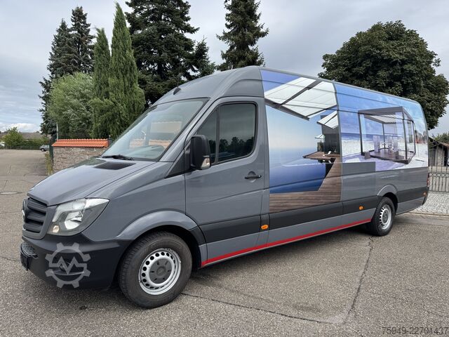 スプリンター316 CDI、エアコン、トウバー（牽引装置）、マキシ（ロングホイールベース）、4325mmホイールベース Mercedes-Benz Sprinter 316 CDI, Klima, AHK, MAXI, 4325