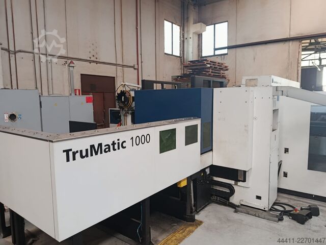 Laserški prebijalni stroj TRUMPF TruMatic 1000 (K07M) fiber 3000 Watt
