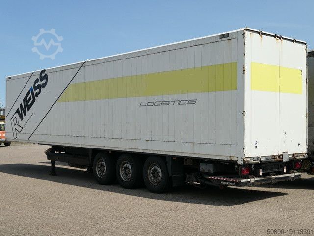 Kofferauflieger KRONE SDK 27, Schlüssellochblech, LBW, Luft-Lift, SAF
