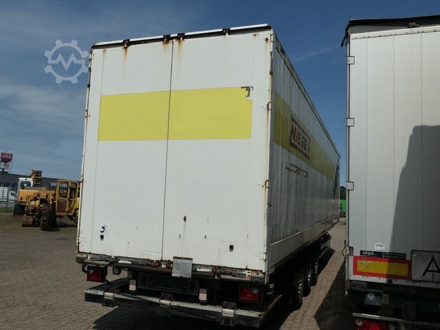 Kofferauflieger KRONE SDK 27, Schlüssellochblech, LBW, Luft-Lift, SAF
