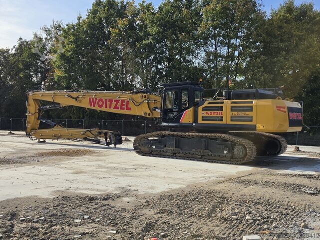 Bager za rušenje Sany SY500H with long front demolition rig
