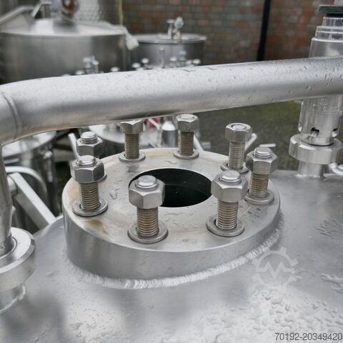 435-литровый нагреваемый/охлаждаемый напорный сосуд из V4A  9449