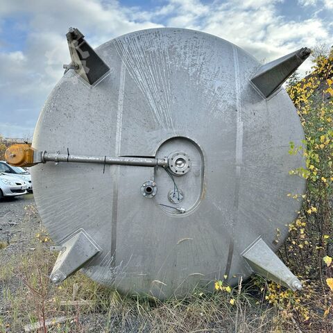 29,000 litre heatable/coolable vacuum mixer with beam agitator made of V4A stainless steel  K0081