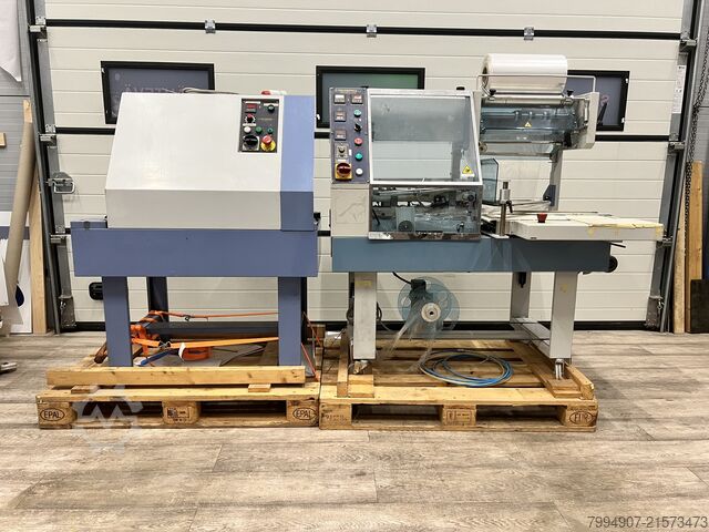 Heißlufttunnel – komplette Verpackungslinie Italdibiback Shrink Wrapping Machine