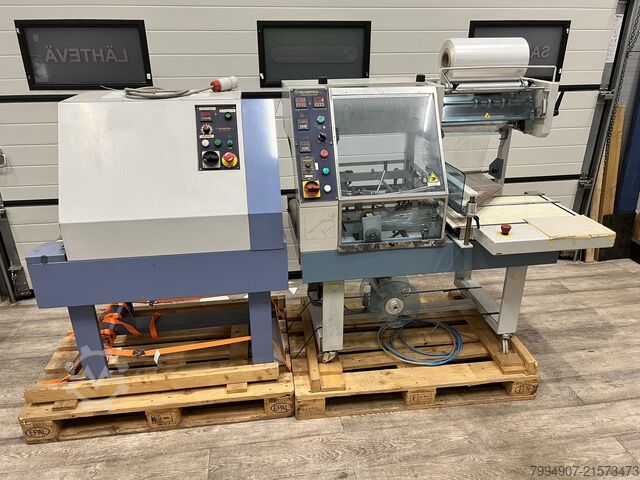 Heißlufttunnel – komplette Verpackungslinie Italdibiback Shrink Wrapping Machine