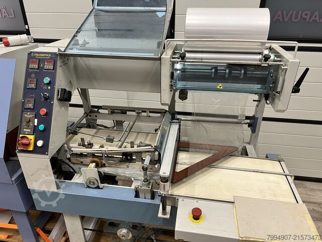 Heißlufttunnel – komplette Verpackungslinie Italdibiback Shrink Wrapping Machine