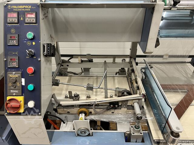 Heißlufttunnel – komplette Verpackungslinie Italdibiback Shrink Wrapping Machine