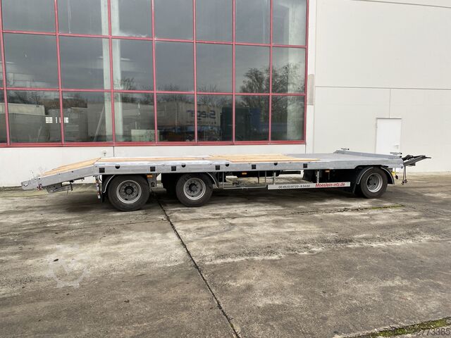 รถเทรลเลอร์เตี้ย Möslein T 3-P9,2 OR  3 Achs Tieflader gerader Ladefläche 9 m, Neufahrzeug