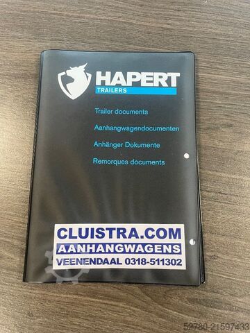 Hapert Indigo LF2 masinate transpordija MÜÜDUD Hapert Indigo LF2 machinetransporter SOLD