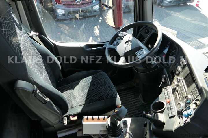 Roll-off tipper truck MERCEDES-BENZ Arocs 3248 Abrollkipper mobas Retarder 8x4 Euro6