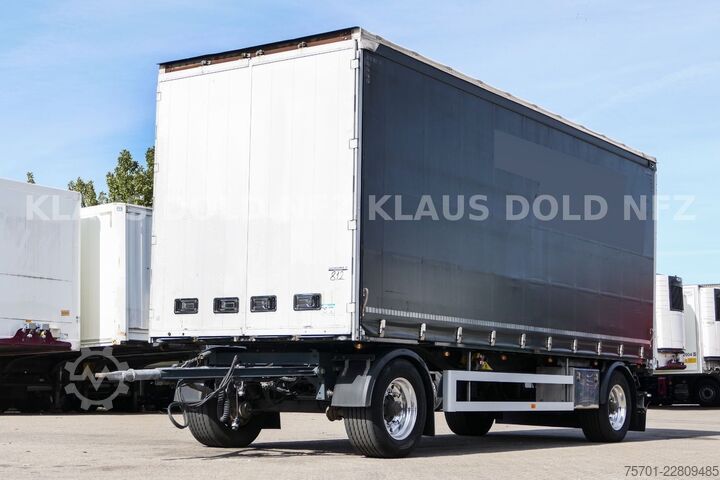 Open trailer with tarp SCHWARZMÜLLER PA 2/E Pritsche Plane Durchladesystem