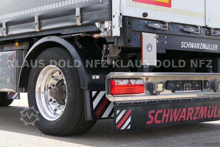 Otwarta przyczepa z plandeką SCHWARZMÜLLER PA 2/E Pritsche Plane Durchladesystem