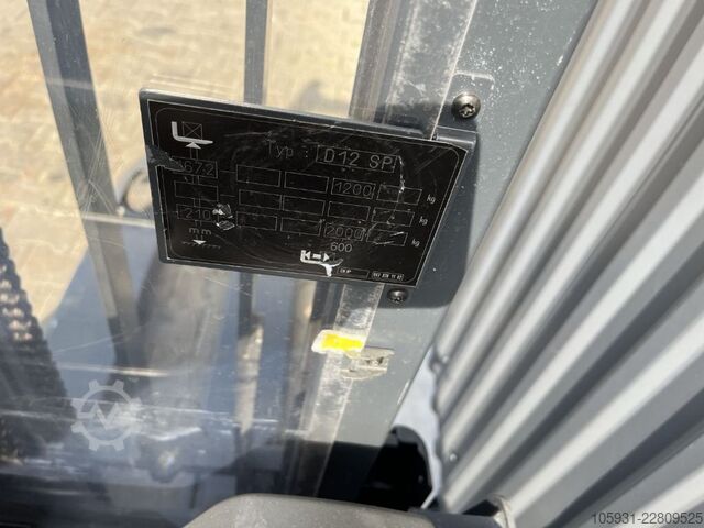 스탠드온 스태커 Linde D12SP