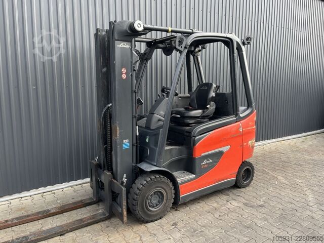 전동 4륜 지게차 Linde E25H-01