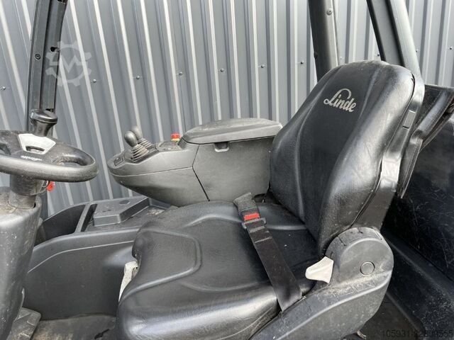 전동 4륜 지게차 Linde E25H-01
