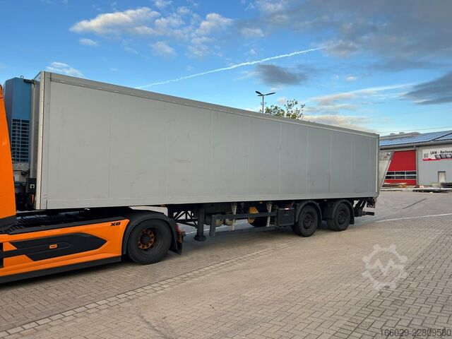 Box semitrailer  Rohr Kühlkoffer mit Elektro Kühler und LBW