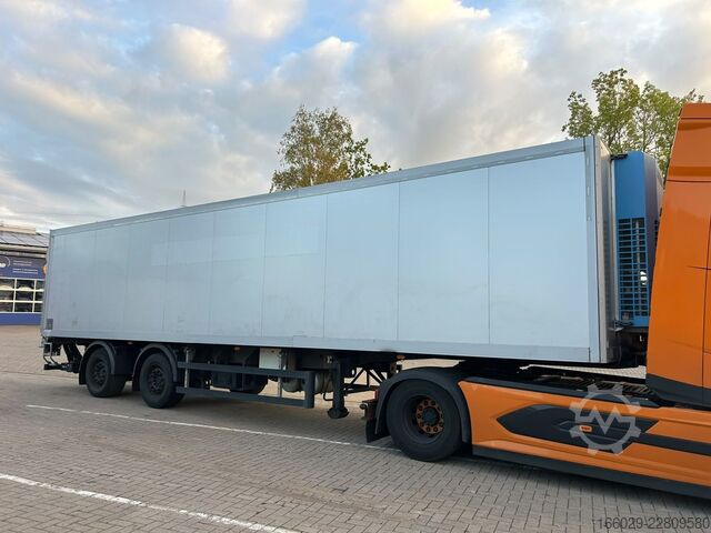 Box semitrailer  Rohr Kühlkoffer mit Elektro Kühler und LBW
