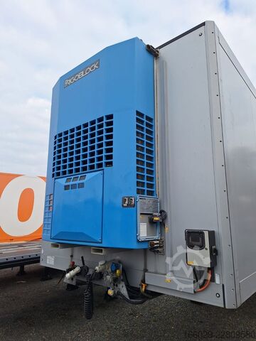 Semirremolque caja Rohr Kühlkoffer mit Elektro Kühler und LBW